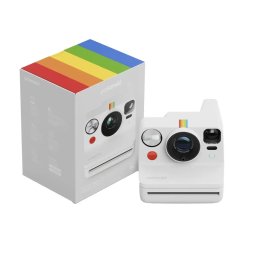 Camera Foto Instant Polaroid Now+ Gen.3, Alb