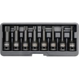 Set 8 chei de impact M5-M18 1/2" CRMO
