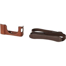 SmallRig 4699 Leather Half Case Kit for FUJIFILM X100VI (Brown)