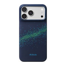 Husa Husa Pitaka pentru iPhone 18 Pro Max, Edge Case, PitaTap™, Nearfield Blue