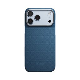 Husa Husa Pitaka pentru iPhone 18 Pro Max, Edge Case, PitaTap™, Abyss Blue