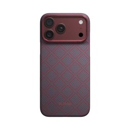 Husa Husa Pitaka pentru iPhone 18 Pro Max, Edge Case, PitaTap™, Blue's Red