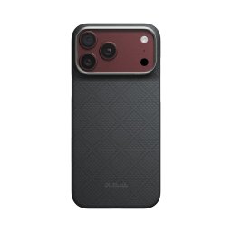Husa Husa Pitaka pentru iPhone 18 Pro Max, Edge Case, PitaTap™, Lava Black