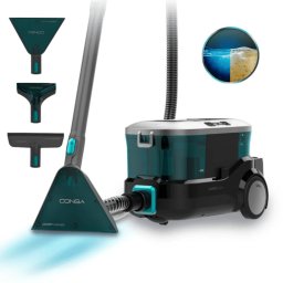 Aspirator cu Spalare Conga CarpetClean 10000 EasyHome, 800 W, 16 kPa, Curatare cu apa, Canapea, Mocheta, Geamuri, Auto