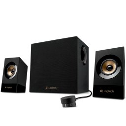 BOXE LOGITECH 2.1, RMS: 60W (2 x 15W, 30W), telecomanda cu fir, negre, "Z533" "980-001054" (timbru verde 4.00 lei)