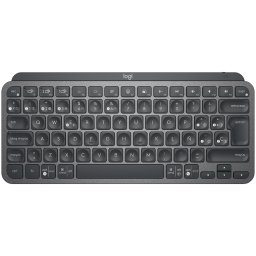 LOGITECH MX Keys Mini Minimalist Wireless Illuminated Keyboard - GRAPHITE - US INTL - 2.4GHZ/BT - INTNL, "920-010498" (timbru verde 0.8 lei)