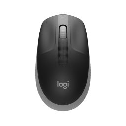 MOUSE LOGITECH, "M190 ", PC sau NB, wireless, 2.4GHz, optic, 1000 dpi, butoane/scroll 3/1, , negru / gri, 45507153 "910-005906" (timbru verde 0.18 lei)