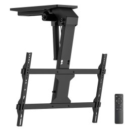 Suport TV GoGEN motorizat SMART, montare pe tavan, control prin telecomanda, 32-75" (81–190 cm) , VESA pana la 600x400 mm, 40 kg, negru
