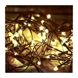 Instalație luminoasă LED de exterior pentru Crăciun 1000xLED/230V, 8 funcții, 75 m, IP44, alb cald