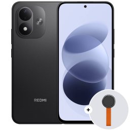 Telefon mobil Xiaomi Redmi Note 17 128GB 4GB RAM Dual Sim 4G Black + Woven Strap Ring Stand