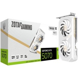 Placa video Zotac nVidia GeForce RTX 5070 Twin Edge OC White 12GB ZT-B50700Q-10P, GDDR7, 192 bit
