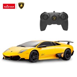 Masina cu telecomanda Lamborghini Murcielago LP670 galbena, 1:24
