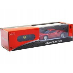 Masina cu telecomanda Ferrari 488 GTB rosie, scara 1:24, Rastar