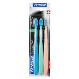 Periuta de dinti manuala Trisa Compact Soft (Ultrasoft) Trio 693936