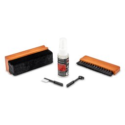 Set de curatare pentru discuri de vinil,5 piese (solutie de curatare 30 ml) EM A003