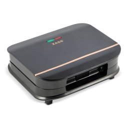 Sandwich maker ZASS ZSM 21, 700 W, placi antiaderente, negru