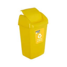 Cos Gunoi Pentru Reciclare Eco Heinner 35 L Galben