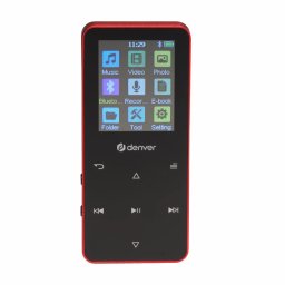 MP4 Player Denver MP-1830R Bluetooth Stocare Interna 4GB Slot microSD Rosu