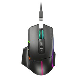 Mouse Tacens Mars Gaming Mmwvector Wireless + Bluetooth + USB Type-A Optical Negru