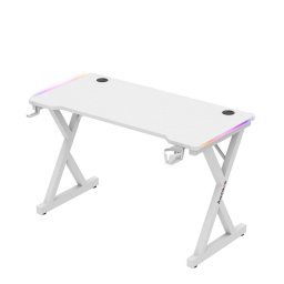 Birou Gaming Huzaro Hero 2.3 RGB Alb