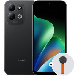 Telefon mobil Xiaomi Redmi 17 256GB 4GB RAM Dual Sim 4G Black + Woven Strap Ring Stand