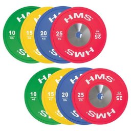 Set discuri 10-25 kg HMS TBR PROFI SET