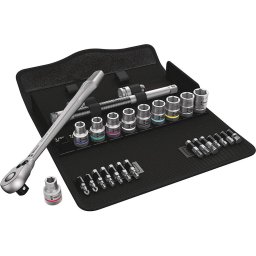 Set clichet metalic 8100 SC 11 zyklop, manetă de transfer, acționare 1/2, inch (28 piese)
