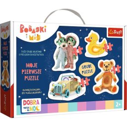 Puzzle 20el "miniMaxi" Niesamowity Spidey. Spiday i Przyjaciele 21132, 21133, 21134, 21135 (56035) p24 Trefl mix. cena za 1 szt