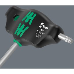 Set de șurubelnițe 467/7 HF Set 2 șurubelnițe Torx cu mâner în T și funcție de prindere 7 piese