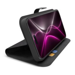 Husa SBS Wallet Smart Case for iPhone 18 Pro Max with Wallet and Stand - Black