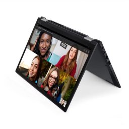 Laptop Lenovo ThinkPad X13 Yoga Gen 2 Refurbished, I7 1165G7, 16 GB RAM, 512 GB SSD NVMe, Ecran 13,3", Windows 11 Pro, 2 in 1, Stylus Pen, Touchscreen, Webcam, Tastatura US/UK, Baterie Noua, Stare Buna