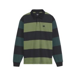 VANS Cămaşă 2-Tone Stripe Ward VN00103DHU4 black/green bal