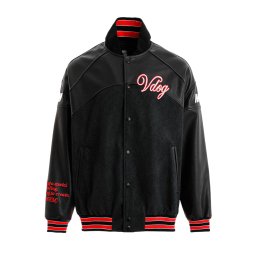 MWM Geacă Vanguard Dogs Leather Vdog Bomber MW094070813 black