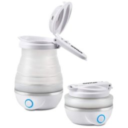 Fierbator de Apa, Pliabil, Recipient din Silicon, Compa G3Ferrari, Alb, 820 W, 0.8 l