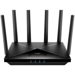 Router CUDY WR11000 | WiFi 7, 11000 Mbps, Tri-Band, Negru