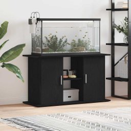 Suport acvariu Stejar negru 101x41x58 cm Lemn prelucrat GartenMobel Dekor