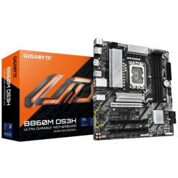 Placă de bază GIGABYTE B860M DS3H, DDR5, Wi-Fi 6E, mATX, LGA1851
