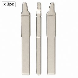 Set 3 lame cheie auto 98# HU101 pentru Ford Focus
