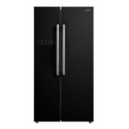 Side by Side Heinner HSBS-M548NFINVBKE++ | 548L, No Frost, Clasa E, Negru