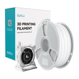 Filament 3D Sunlu PC-ABS 1.75mm Alb