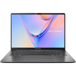 Laptop ASUS Vivobook S14 S5452MA Intel Core 7 350 4.8GHz 14inch WUXGA IPS 8GB LPDDR5X RAM 512GB SSD Intel Graphics No OS Matte Gray
