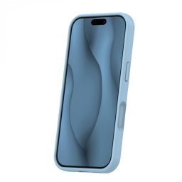 Husa pentru iPhone 17 Pro/ iPhone 18 Pro compatibil MagSafe PC/Silicon Light Blue, TFO Silicone Thin Mag
