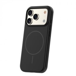 Husa pentru iPhone 17 Pro/ iPhone 18 Pro compatibil MagSafe PC/Silicon negru, TFO Silicone Thin Mag
