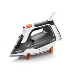 Fier de călcat Ariete STEP UP 6190/00, 2400 W, 0,32 l, placă ceramică, ridicare automată, autocurățare, negru/alb