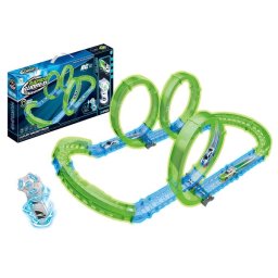 Circuit Pista De Curse Cu Bucle Masinuta Telecomanda Rapid World 38 Piese 3 Ani