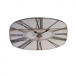 Ceasuri decorative Ceas de perete Paris White, Studio Casa, diametru 35 x 0.5 x 20 cm