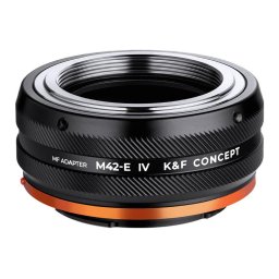 Adaptor montura Adaptor de Obiectiv K&F M42-NEX IV Focalizare Manuala (Obiectiv M42/Camera Sony E Mount)