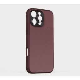 Husa Moment pentru iPhone 16 Pro Max compatibila MagSafe Argila Rosie 310-262