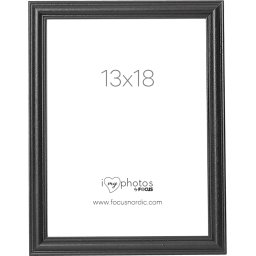 Rama foto FOCUS Tango 13x18cm, lemn negru