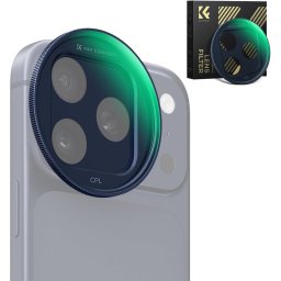 Filtru K&F Concept FA301 CPL Snap-On iPhone 17 Pro si Pro Max